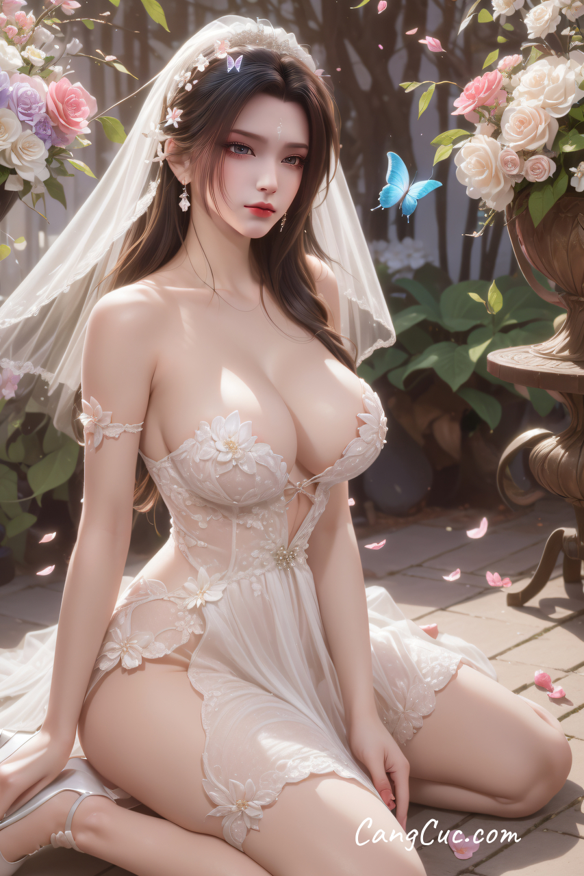 [AI Generated] 诛仙-陆雪琪花嫁